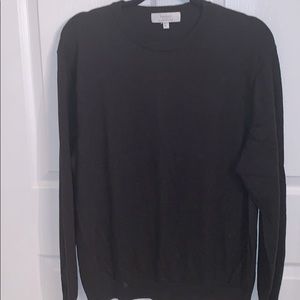Black Merino Wool Sweater